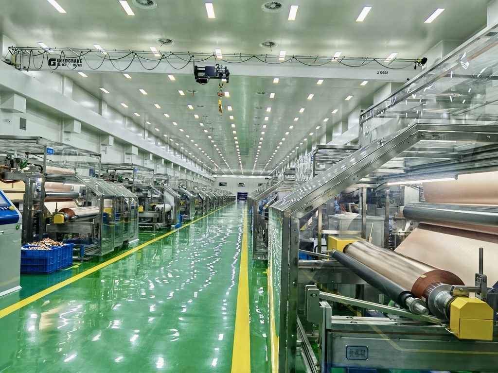 ED(Electrodeposited) copper foil equipment production line