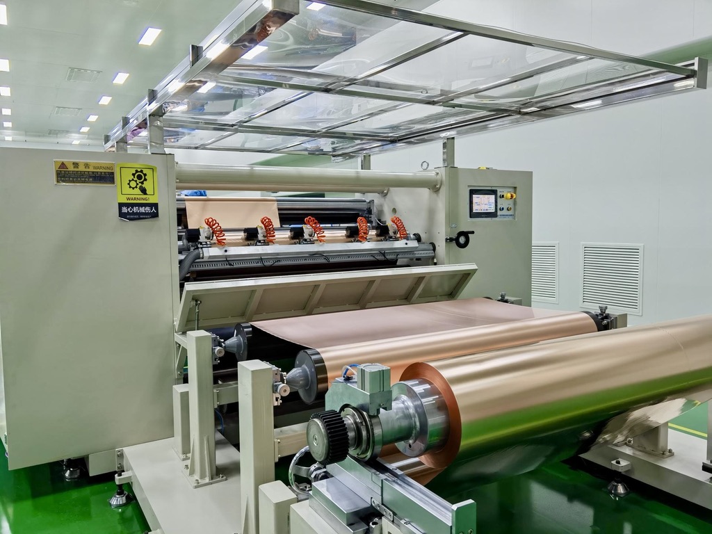 Copper foil production machine